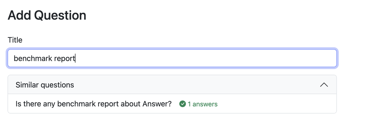 Search Similar Question